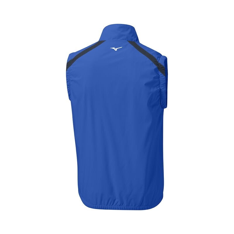 Mizuno Breath Thermo Move Tech Gilet Μπουφαν ανδρικα μπλε | Greece M0125PL