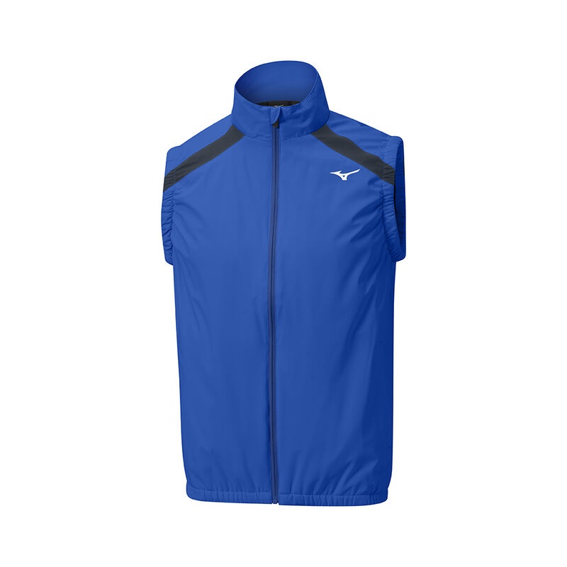 Mizuno Breath Thermo Move Tech Gilet Μπουφαν ανδρικα μπλε | Greece M0125PL