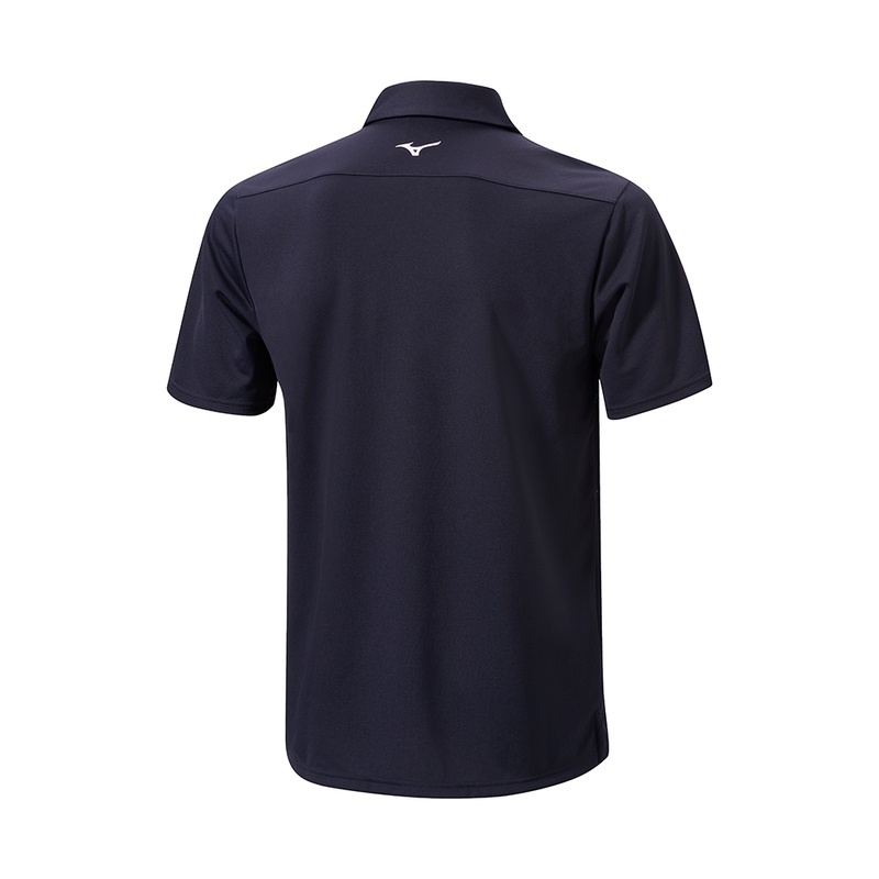 Mizuno Breath Thermo Χειμερινά Jacquet Polo ανδρικα σκουρο μπλε | Greece M3745CG