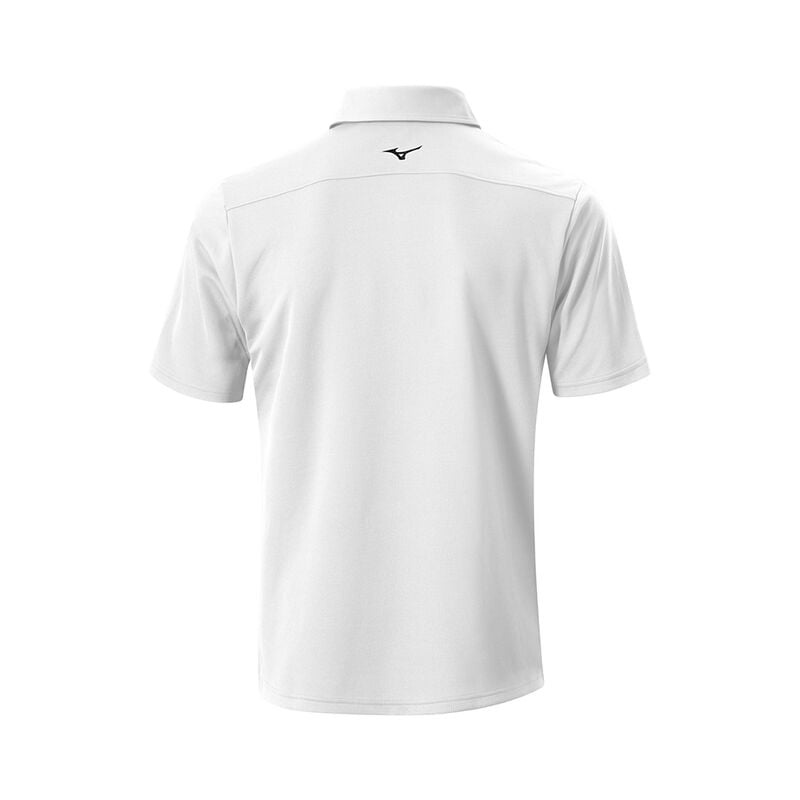 Mizuno Breath Thermo σταμπεσ Polo ανδρικα ασπρα | Greece M4597EK