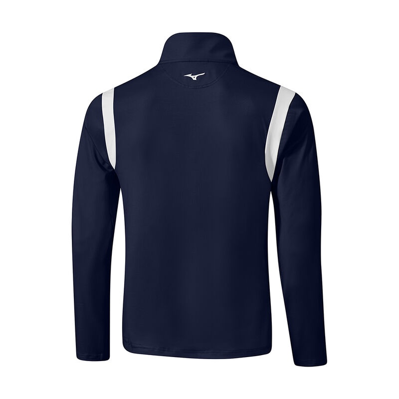 Mizuno Breeze Elite 1/4 Zip Αριστος ανδρικα σκουρο μπλε | Greece M2805WA