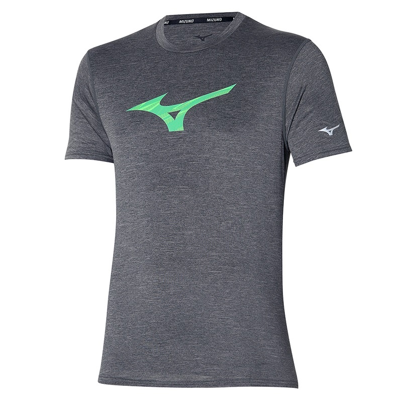 Mizuno Core RB Tee μπλουζακια ανδρικα γκρι | Greece M5908KS