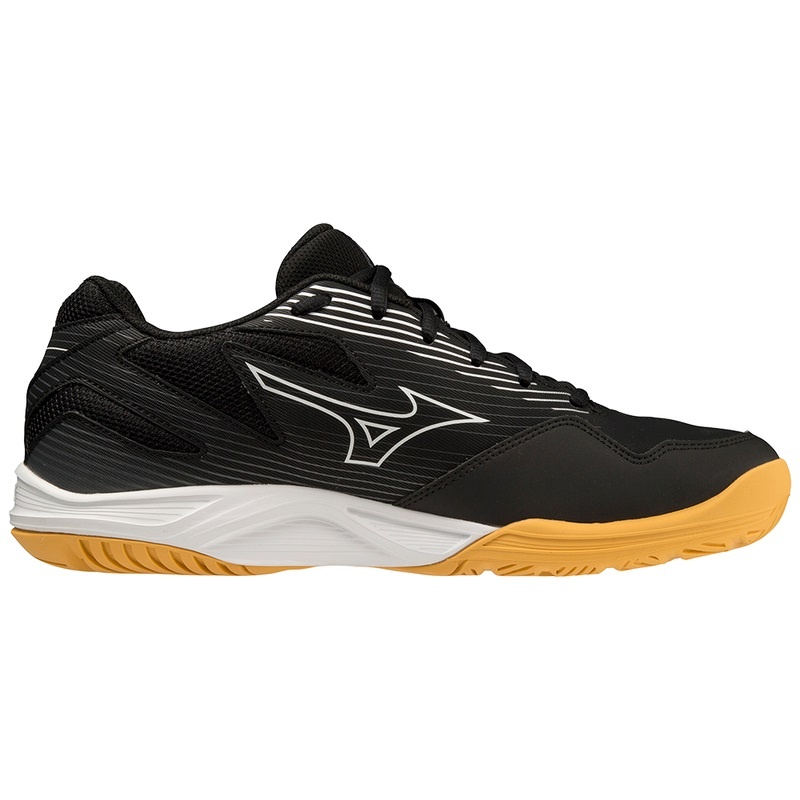 Mizuno Cyclone Speed 4 Παπουτσια Βολλευ γυναικεια μαυρα ασπρα | Greece M1084ZI