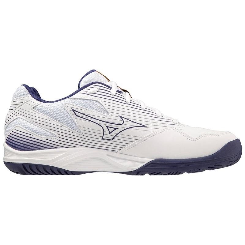 Mizuno Cyclone Speed 4 Παπουτσια Βολλευ ανδρικα ασπρα χρυσο χρωμα | Greece M4671WR