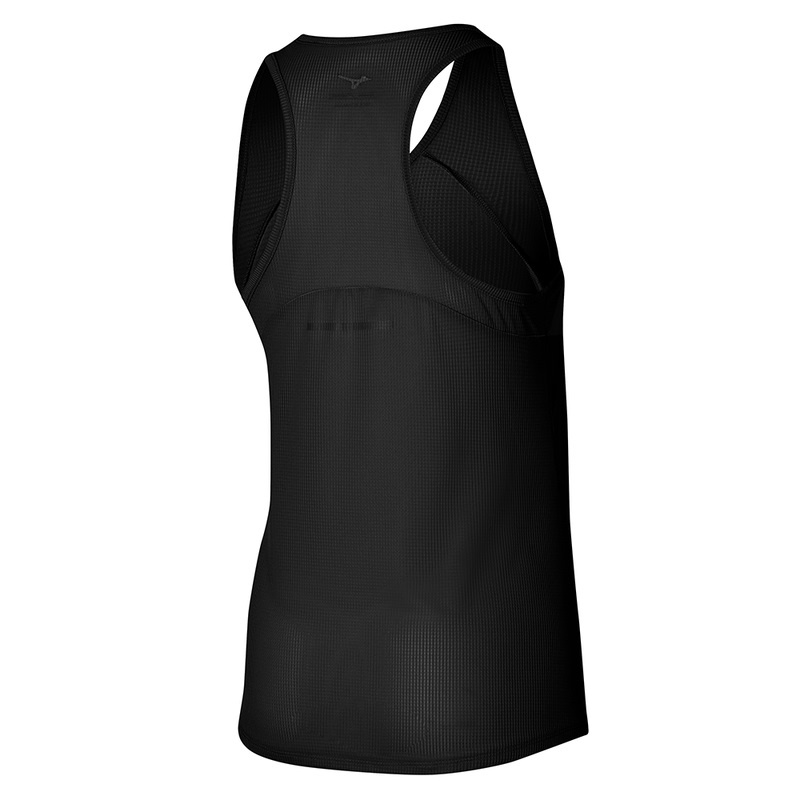 Mizuno Dryaeroflow Tank αμανικα μπλουζακια γυναικεια μαυρα | Greece M2014EF