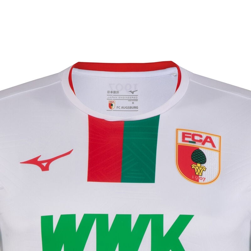 Mizuno Home Jersey Augsburg M Αριστος ανδρικα ασπρα | Greece M9753VA