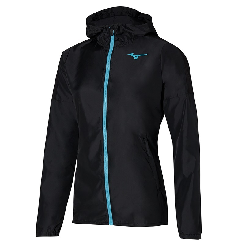 Mizuno Hoody Μπουφαν γυναικεια μαυρα | Greece M0789JV