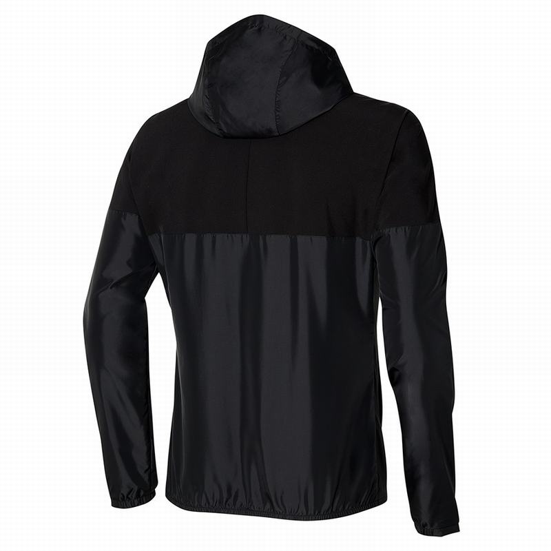 Mizuno Hoody Μπουφαν ανδρικα μαυρα | Greece M4583AS