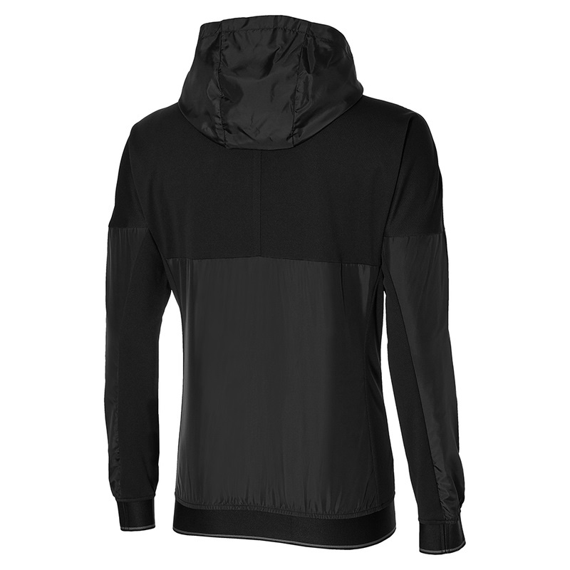 Mizuno Hoody Μπουφαν γυναικεια πρασινο μαυρα | Greece M5802MK