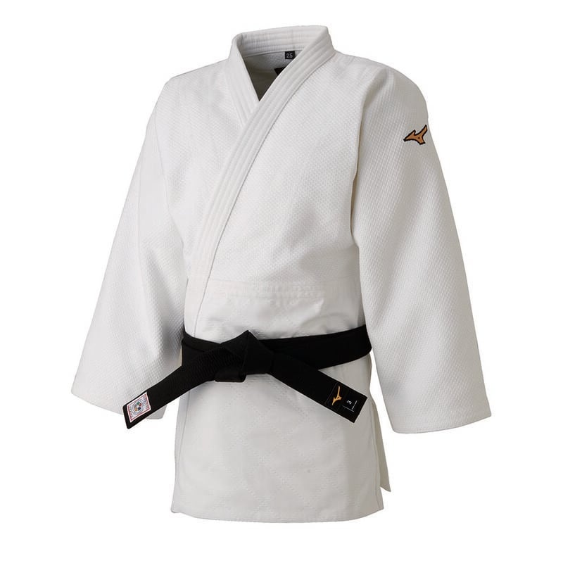 Mizuno IJF JPN Jacket Ju-jitsu Gis γυναικεια ασπρα | Greece M8413LZ