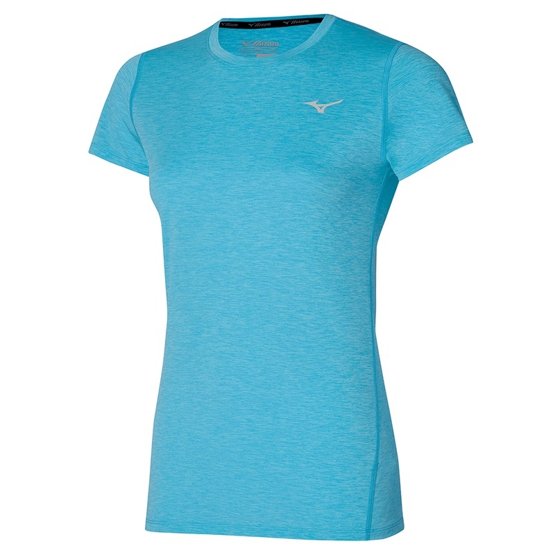 Mizuno Impulse Core Tee μπλουζακια γυναικεια μπλε | Greece M2610NK