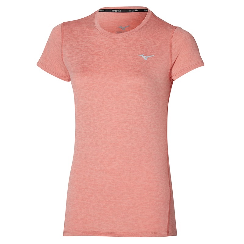 Mizuno Impulse Core Tee μπλουζακια γυναικεια κοραλι | Greece M2619BU