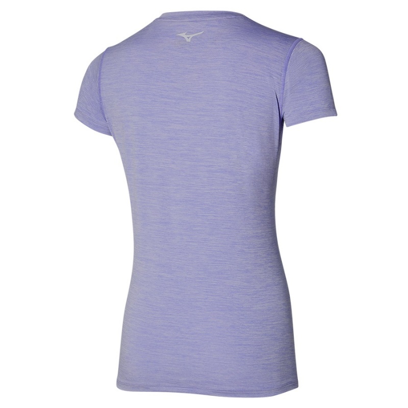 Mizuno Impulse Core Tee μπλουζακια γυναικεια μωβ | Greece M3751GE