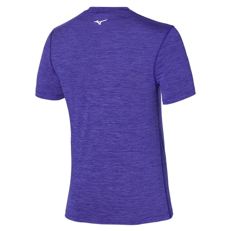 Mizuno Impulse Core Tee μπλουζακια ανδρικα μωβ | Greece M3765QO