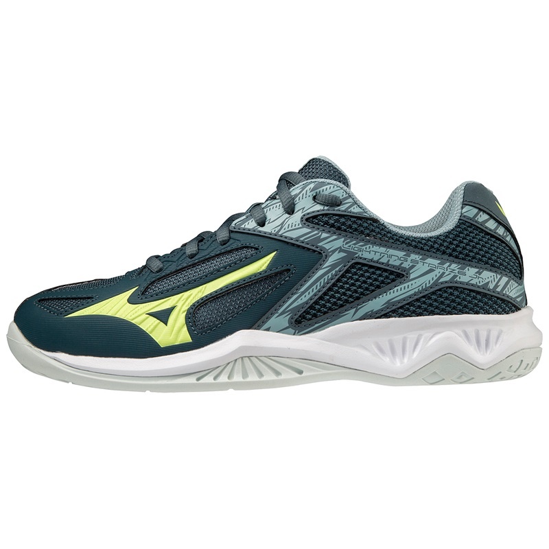 Mizuno Lightning Star Z6 Jr Παπουτσια Βολλευ γυναικεια πρασινο μπλε | Greece M4536LI