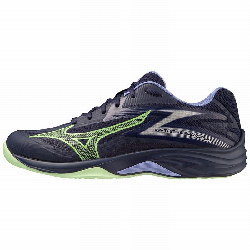 Mizuno Lightning Star Z7 Jr Παπουτσια Βολλευ γυναικεια μπλε | Greece M4958SF