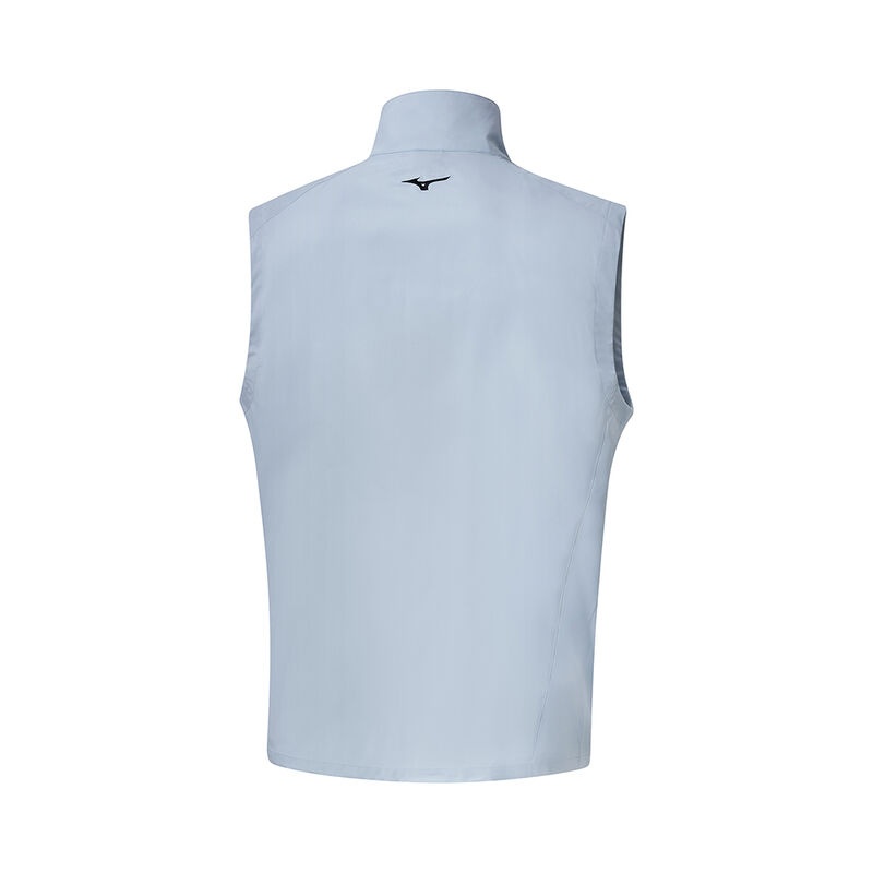 Mizuno MT Drizzle Vest Μπουφαν ανδρικα γκρι | Greece M9845IV