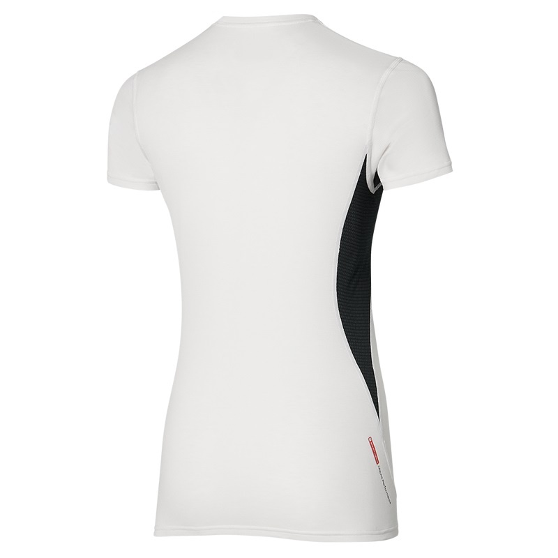 Mizuno Mid Weight-l Tee μπλουζακια γυναικεια ασπρα | Greece M0429YM