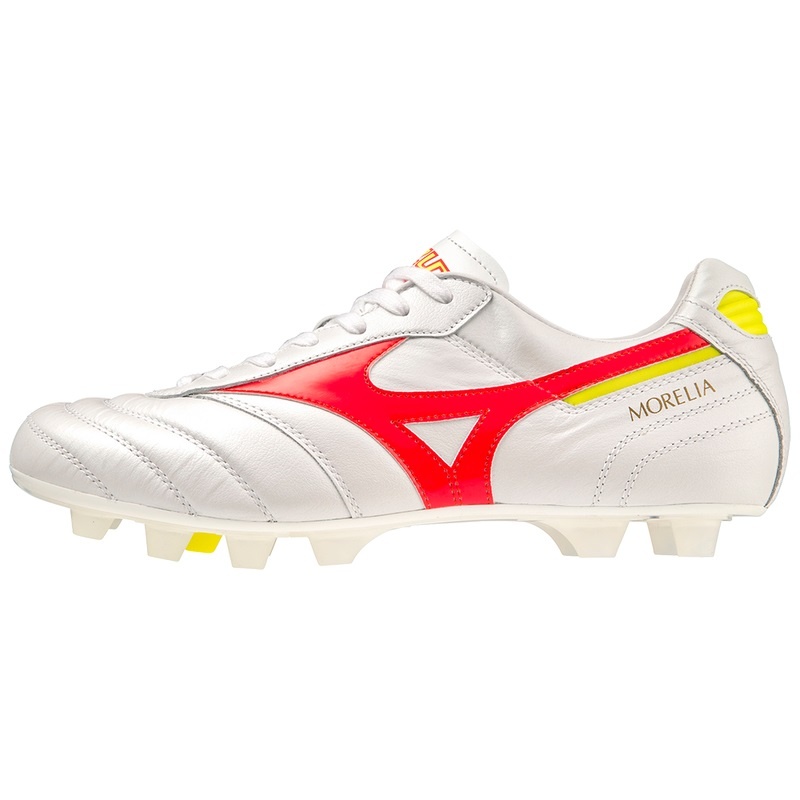 Mizuno Morelia II Japan Παπουτσια Ποδοσφαιρου γυναικεια ασπρα | Greece M5891SR