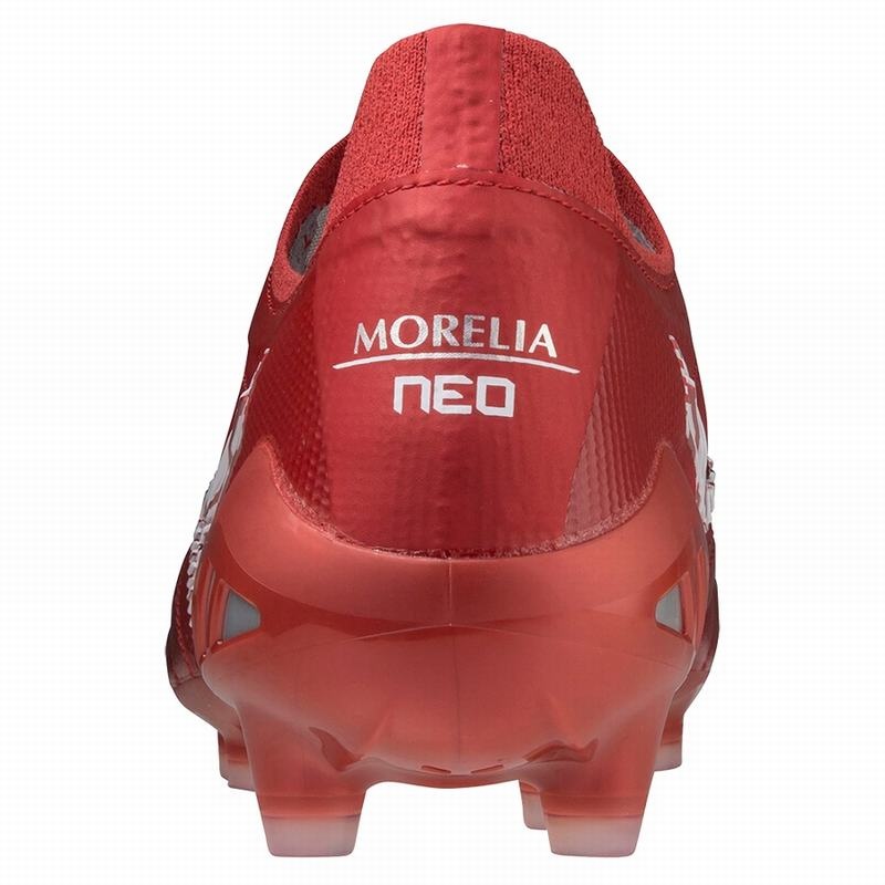 Mizuno Morelia Neo III Beta Japan Παπουτσια Ποδοσφαιρου γυναικεια κοκκινα | Greece M4825VF