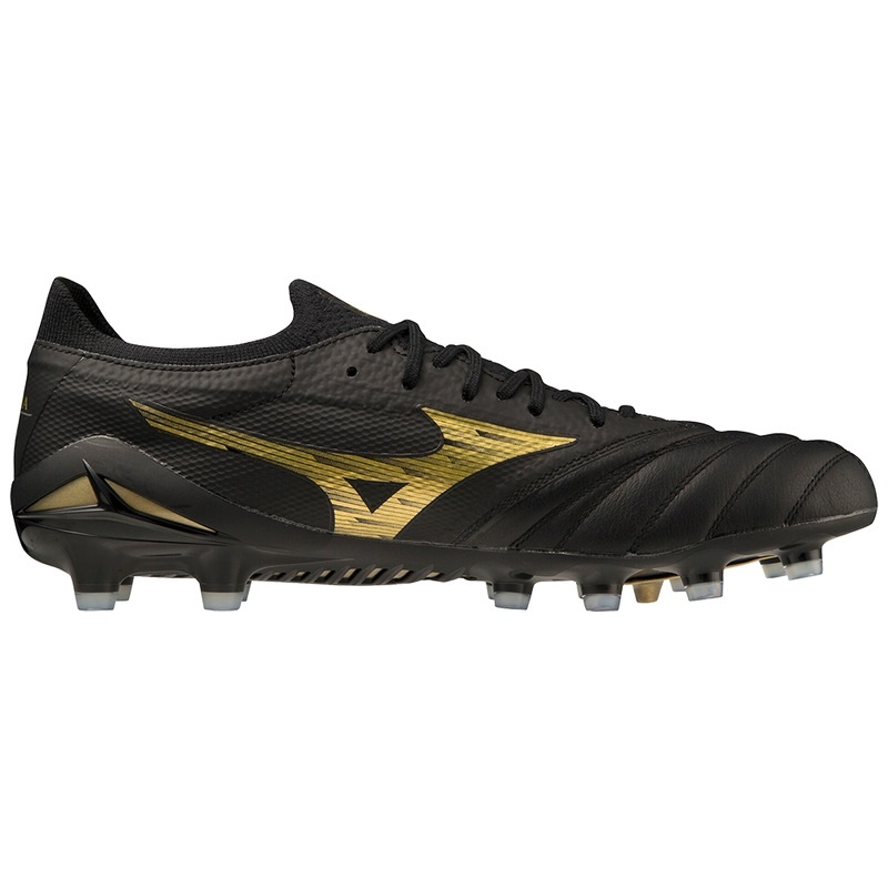 Mizuno Morelia Neo IV Beta Παπουτσια Ποδοσφαιρου γυναικεια μαυρα χρυσο χρωμα μαυρα | Greece M2784WE