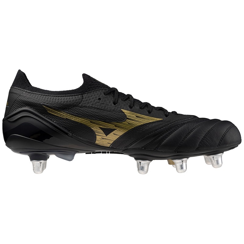 Mizuno Morelia Neo IV Beta Παπουτσια Ποδοσφαιρου γυναικεια μαυρα χρυσο χρωμα μαυρα | Greece M1926UX