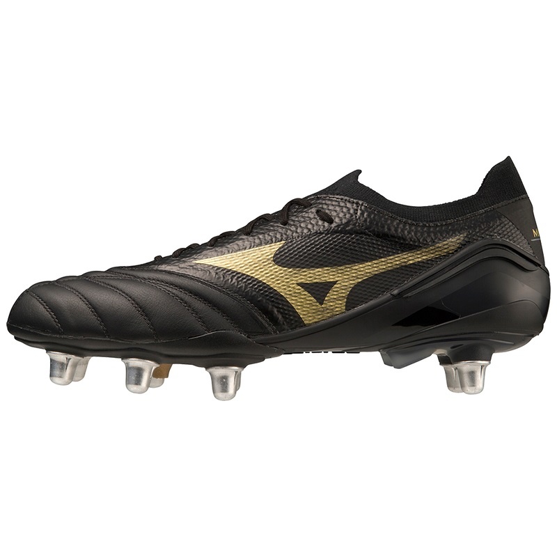 Mizuno Morelia Neo IV Beta Παπουτσια Ποδοσφαιρου γυναικεια μαυρα χρυσο χρωμα μαυρα | Greece M1926UX