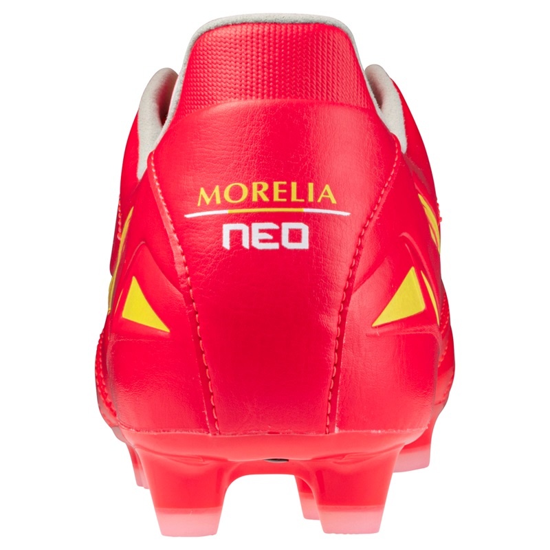 Mizuno Morelia Neo IV Pro Παπουτσια Ποδοσφαιρου ανδρικα κοραλι | Greece M6312GO