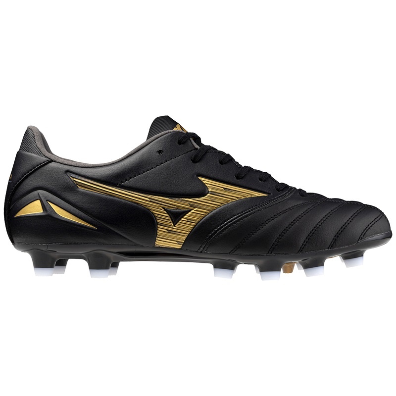 Mizuno Morelia Neo IV Pro Παπουτσια Ποδοσφαιρου γυναικεια μαυρα χρυσο χρωμα μαυρα | Greece M2896UN