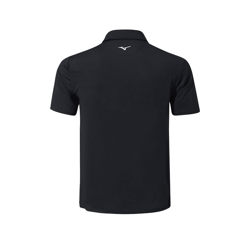 Mizuno QD Elite Stripe Polo ανδρικα μαυρα | Greece M7863DL