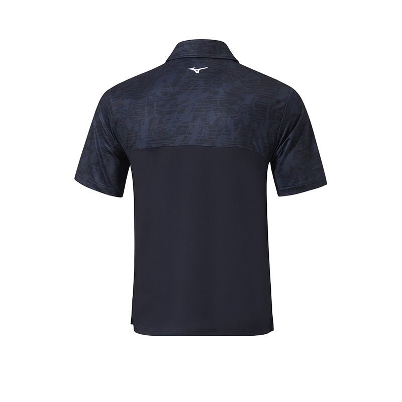 Mizuno QD Hazard St Polo ανδρικα σκουρο μπλε | Greece M7429QT