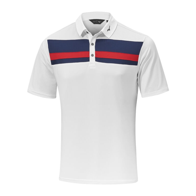 Mizuno Quick Dry Citizen Polo ανδρικα ασπρα | Greece M4263BY