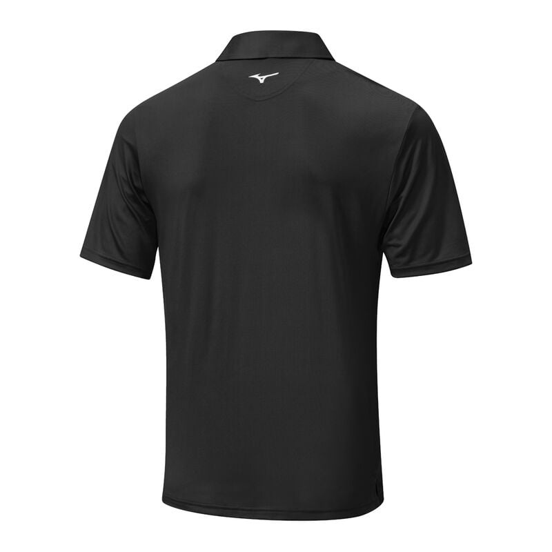 Mizuno Quick Dry Oceanic Polo ανδρικα μαυρα | Greece M7254WD