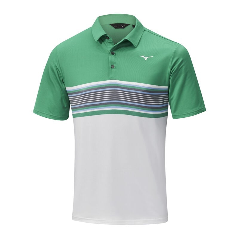 Mizuno Quick Dry Oceanic Polo ανδρικα μεντα | Greece M2190BQ