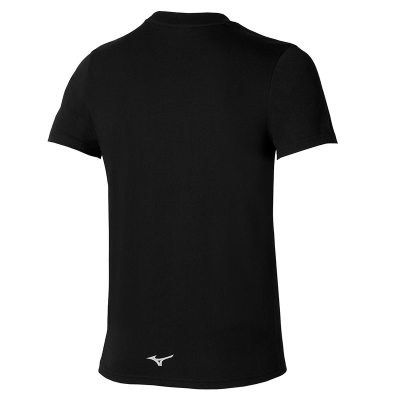 Mizuno Rb Logo Tee μπλουζακια ανδρικα μαυρα | Greece M4167VI