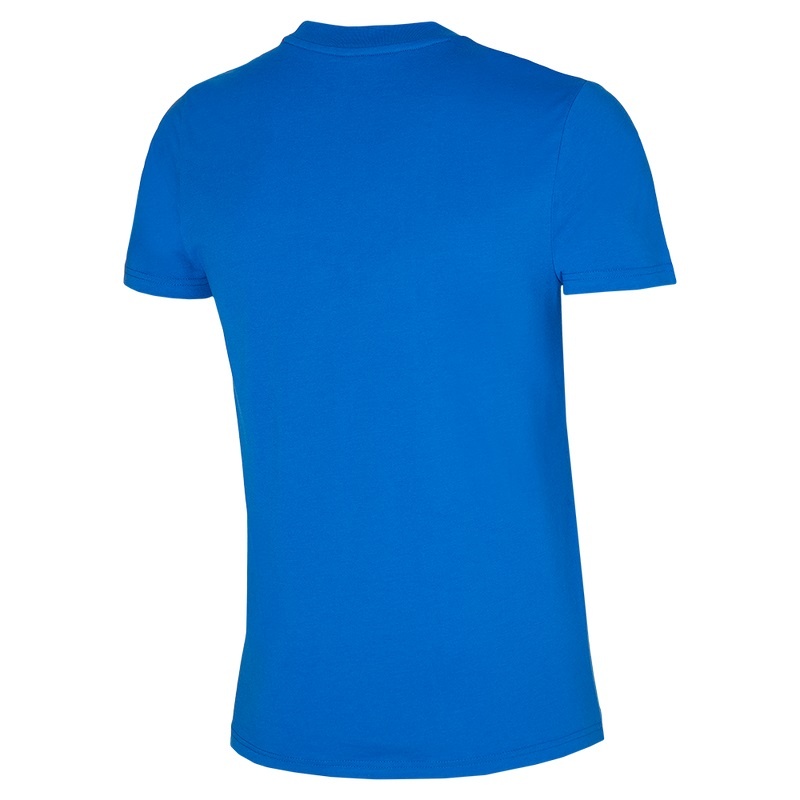 Mizuno Rb Logo Tee μπλουζακια ανδρικα μπλε | Greece M6230ZU