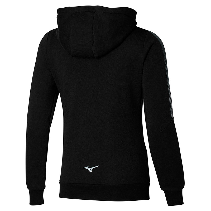 Mizuno Release Sweat Μπουφαν γυναικεια μαυρα | Greece M6853UE