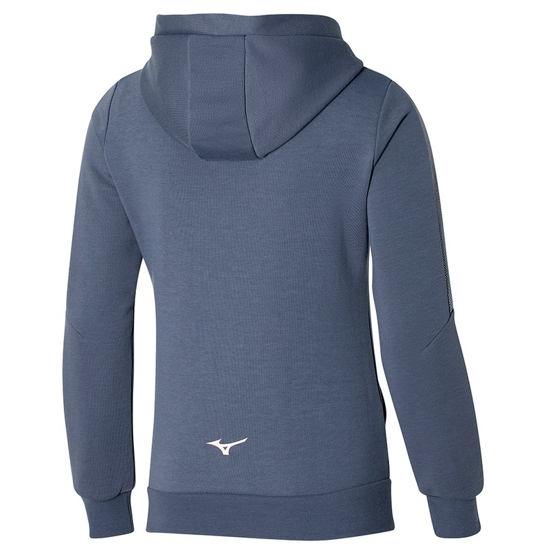 Mizuno Release Sweat Μπουφαν γυναικεια μπλε | Greece M8160CG