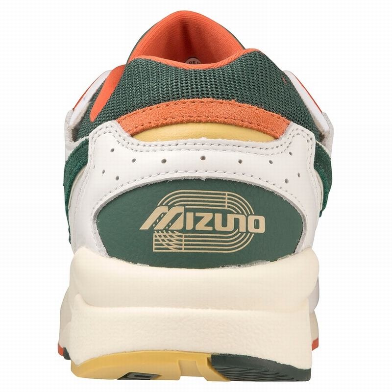 Mizuno Sky Medal Αθλητικα Παπουτσια ανδρικα ασπρα πρασινο πορτοκαλι | Greece M8132BE