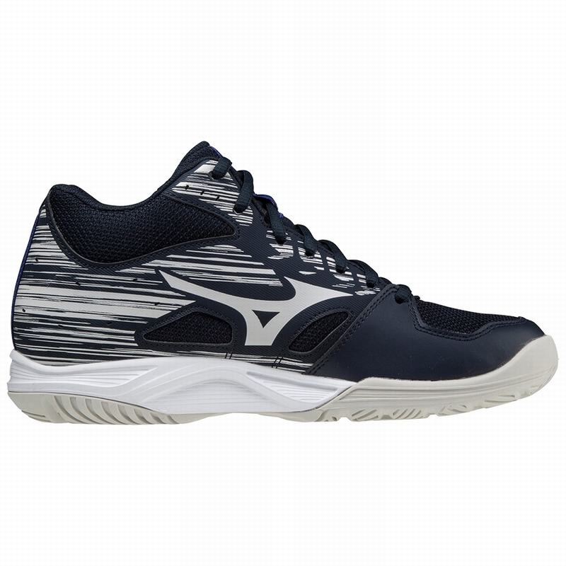 Mizuno Stealth Star Mid Jr Παπουτσια Χαντμπολ γυναικεια σκουρο μπλε | Greece M8301MD