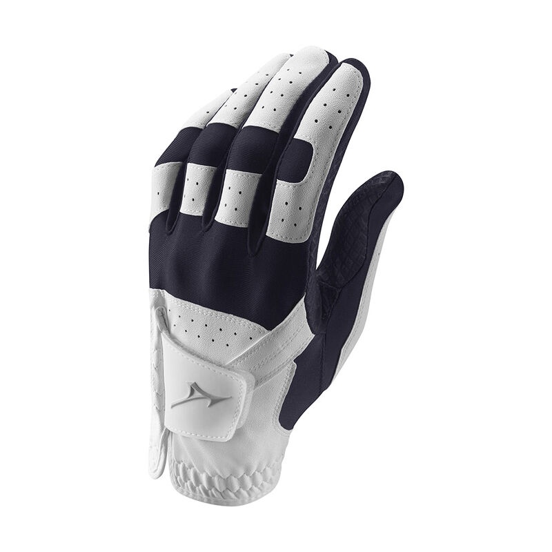 Mizuno Stretch Glove Ladies Left Hand Γαντια γυναικεια ασπρα σκουρο μπλε | Greece M9531AS