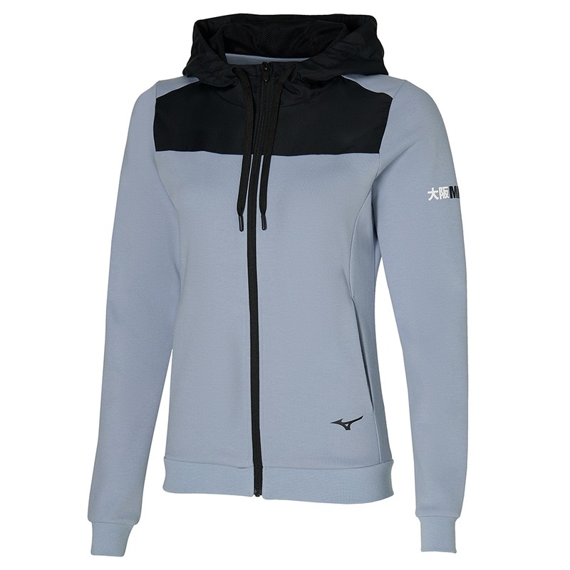 Mizuno Sweat Μπουφαν γυναικεια γκρι | Greece M9873ZF