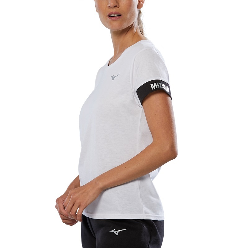 Mizuno Tee μπλουζακια γυναικεια ασπρα | Greece M0423TB