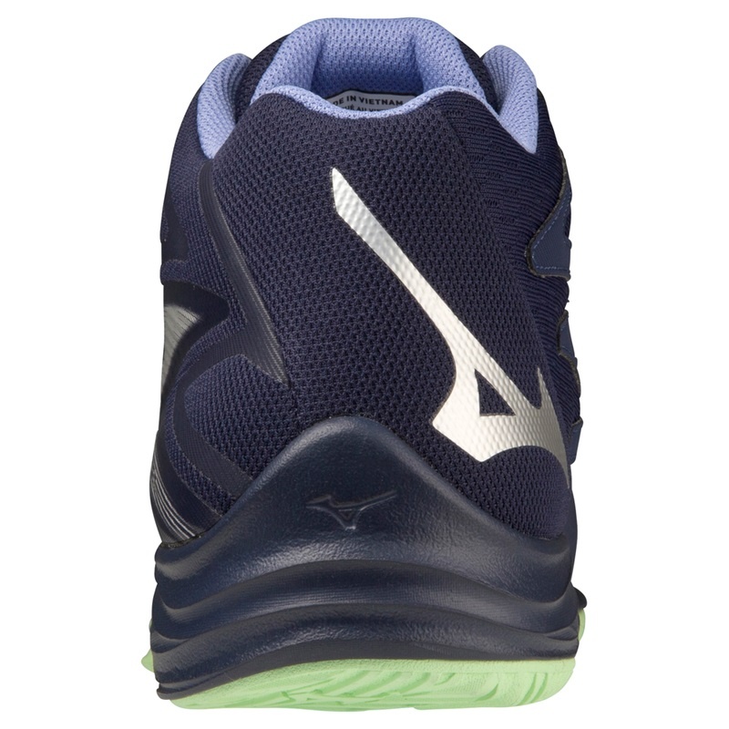 Mizuno Thunder Blade Z Mid Παπουτσια Βολλευ γυναικεια μπλε πρασινο | Greece M0351IM