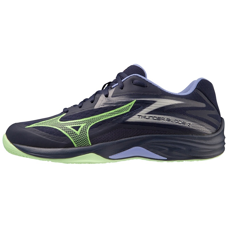 Mizuno Thunder Blade Z Παπουτσια Βολλευ ανδρικα μπλε πρασινο | Greece M2370VB