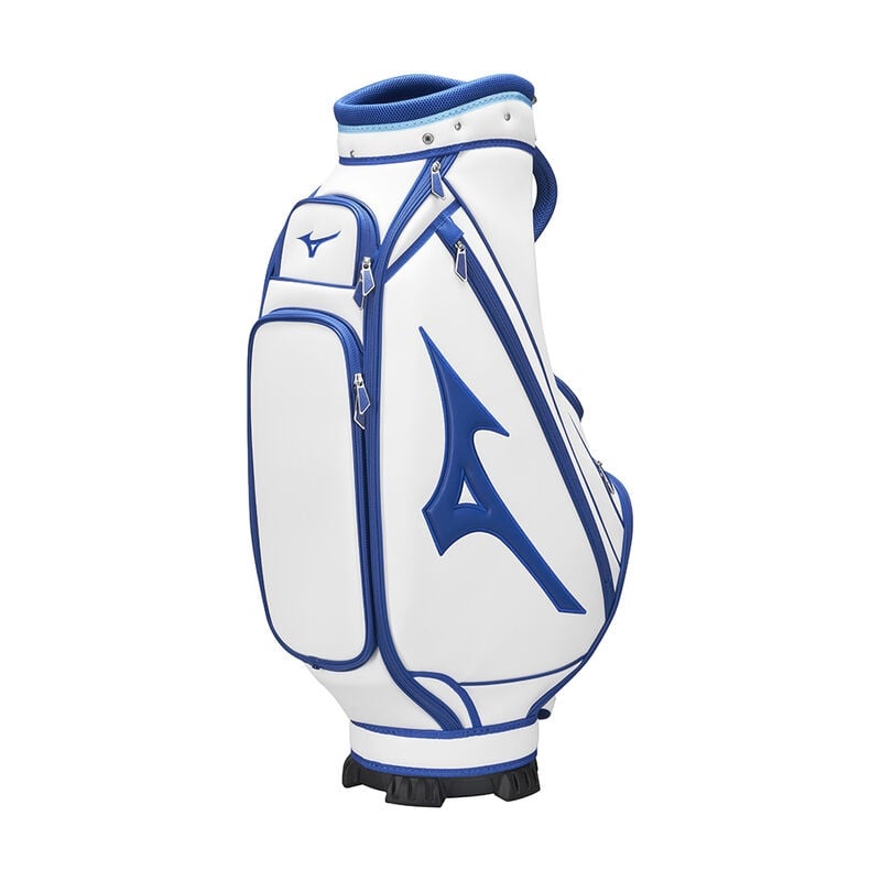 Mizuno Tour Staff Mid FY22 Τσαντεσ ανδρικα ασπρα μπλε | Greece M9267AN