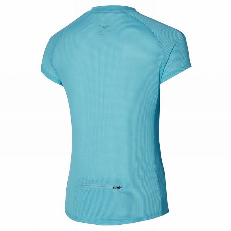 Mizuno Trail Dryaeroflow HZ Tee μπλουζακια ανδρικα καφε | Greece M8931JQ