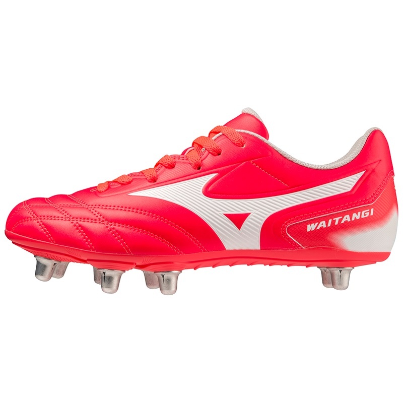 Mizuno Waitangi II CL Παπουτσια Ραγκμπι ανδρικα ασπρα | Greece M7450TE