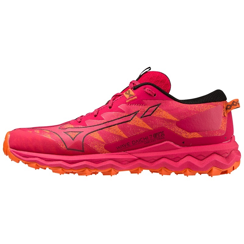 Mizuno Wave Daichi 7 GTX Παπουτσια Trail γυναικεια μαυρα | Greece M5709QR