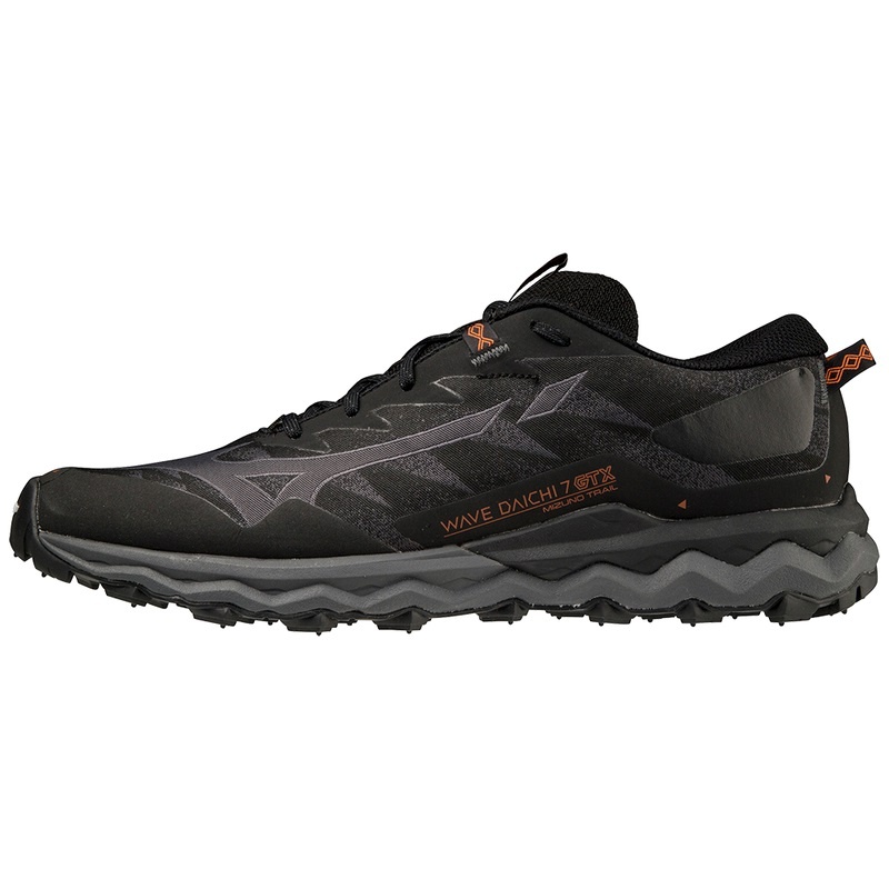 Mizuno Wave Daichi 7 GTX Παπουτσια Trail ανδρικα μαυρα | Greece M4259SQ